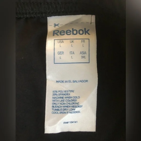 NWT Reebok Size Large Compression Shorts - Picture 6 of 7